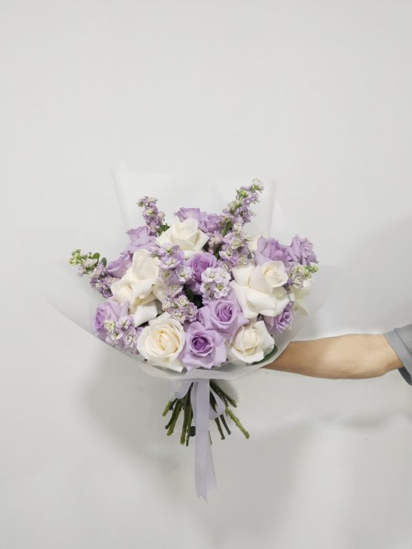 Matheula Lavender Rose Bouquet