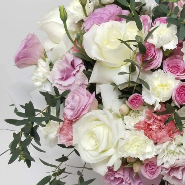 Pink White Bliss Bouquet - Image 2