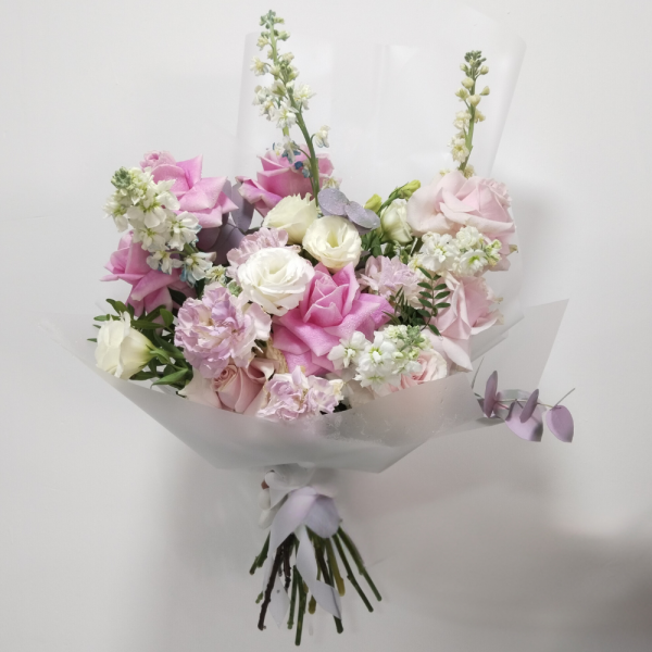 Pink white bouquet