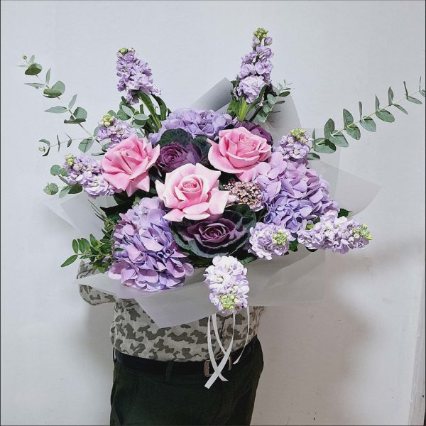 Pink & Purple Flower Bouquet