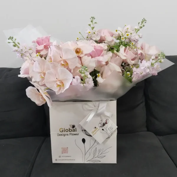 Pink Ombre Bouquet - Image 4