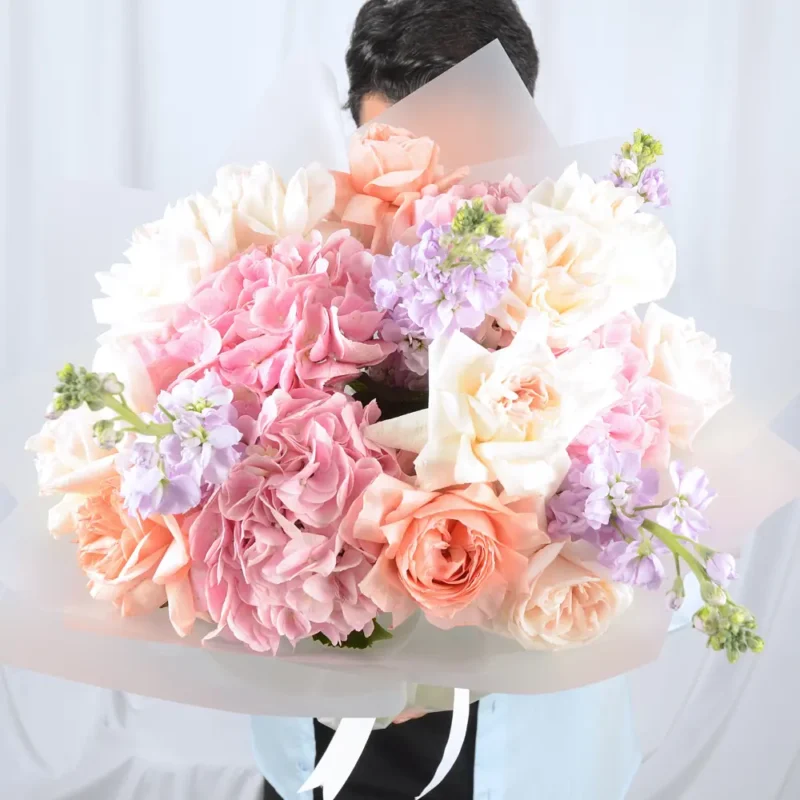 Pink Peach Garden - Image 2