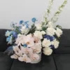 Serenity Blue Floral Elegance
